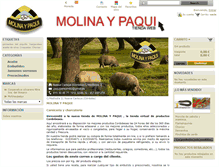 Tablet Screenshot of molinaypaqui.com